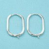 316 Surgical Stainless Steel Hoop Earrings Findings STAS-N097-055S-2