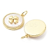 Rack Plating Brass Pendants KK-B076-05G-02-2