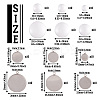 DIY Blank Dome 304 Stainless Steel Pendant Making Kits DIY-TA0011-82-4