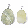 Natural New Jade Pendants G-R461-17D-2