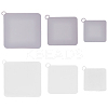 6Pcs 6 Styles PVC Tub Stoppers AJEW-GO0001-25-1