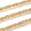 Brass Rope Chains CHC-M020-08G-1
