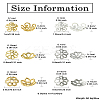 60Pcs 6 Styles Flower Brass Fancy Bead Caps KK-CJ0002-20-NR-9