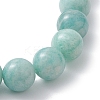Grand A Natural Amazonite Beads Stretch Bracelets for Women BJEW-JB12929-4
