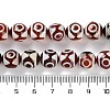 Natural Tibetan 3-Eye dZi Agate Beads Strands G-B084-A09-01-5