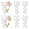 10Pcs Brass Ear Cuff Findings KK-BBC0022-46-1
