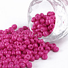Baking Paint Glass Seed Beads SEED-S003-K24-1