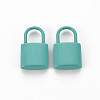 Spray Painted Alloy Pendants PALLOY-Q433-031C-RS-1