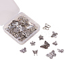 Tibetan Style Hollow Alloy Pendants TIBE-CJ0001-09-4