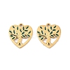 304 Stainless Steel Enamel Pendants STAS-Z188-07G-02-1