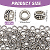 240Pcs Tibetan Style Alloy Beads TIBE-PA0001-03-2