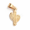 304 Stainless Steel Pendants STAS-E486-03G-1