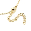 Brass Micro Pave Clear Cubic Zirconia Pendant Necklaces LS-NJEW-Z035-02B-G-3