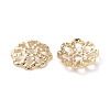 Rack Plating Brass Bead Caps KK-F090-21LG-01-2