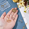 6Pcs 6 Styles 201 Stainless Steel Pendants STAS-FH0002-35-3