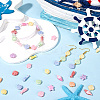 500Pcs Craft Style Acrylic Beads MACR-SP0001-43-4