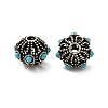 Tibetan Style Alloy Beads FIND-Z063-48AS-1