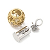 304 Stainless Steel Rhinestone Urn Ashes Pendants STAS-Q327-01-3