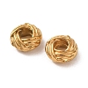 304 Stainless Steel Spacer Beads STAS-L318-01G-02-2