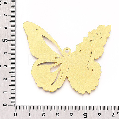 Rack Plating Alloy Enamel Big Pendants ENAM-N056-396D-G-1