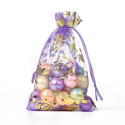 Organza Drawstring Jewelry Pouches LS-OP-I001-C02-1