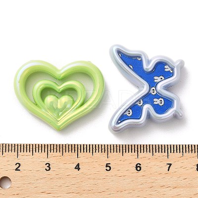 Plating Acrylic Beads MACR-XCP0001-22-1