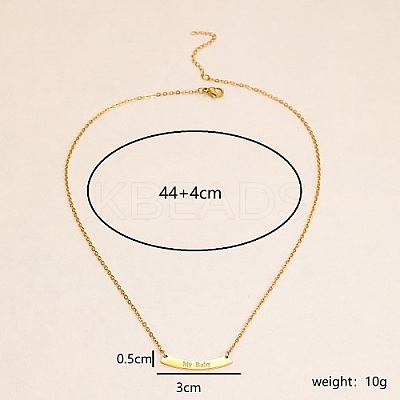 201 Stainless Steel Pendant Nacklaces AQ4914-4-1