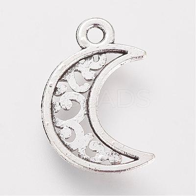 Tibetan Style Alloy Pendants TIBE-S306-05AS-RS-1