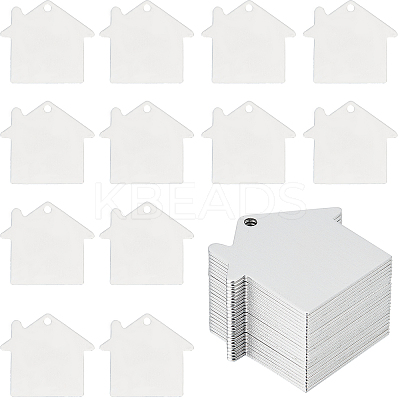 25Pcs Pet Aluminium Pendants ALUM-SC0001-07-1