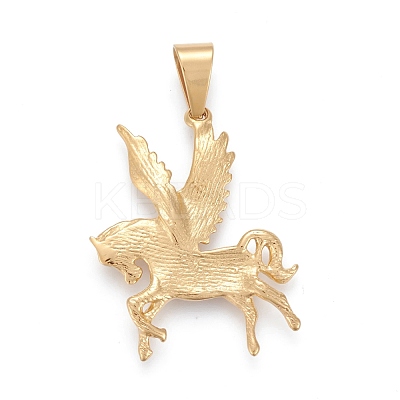 304 Stainless Steel Pendants STAS-I163-055G-1