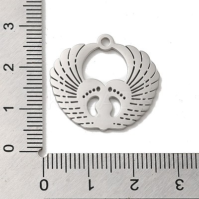 Non-Tarnish 304 Stainless Steel Pendants STAS-K270-21P-1