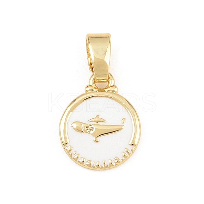 Brass Charms KK-E798-01M-G-1