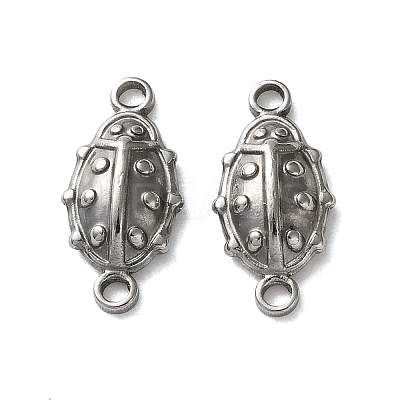 304 Stainless Steel Connector Charms STAS-R164-04P-01-1