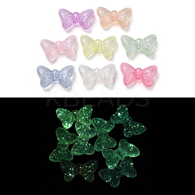 Luminous Transparent Acrylic Beads OACR-E041-11-1