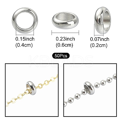 304 Stainless Steel Beads STAS-YW0001-83-1