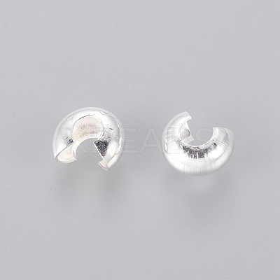 Brass Crimp Beads Covers EC266-S-1