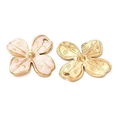 304 Stainless Steel Enamel Pendants SA-CBAD609-14G-02-1