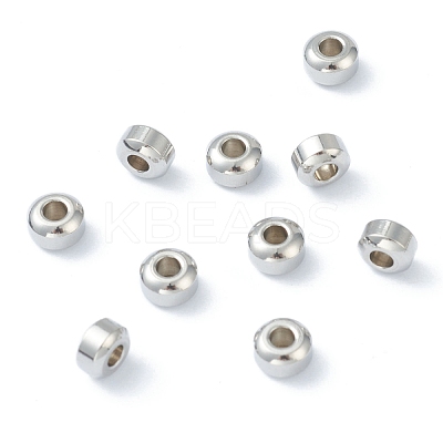 Non-Tarnish 202 Stainless Steel Spacer Beads STAS-H152-04P-1