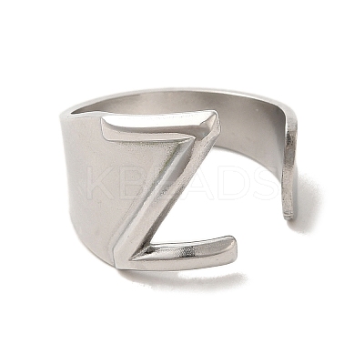Non-Tarnish 201 Stainless Steel Finger Rings RJEW-H223-04P-Z-1