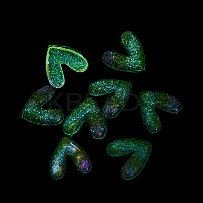 Luminous Transparent Resin Decoden Cabochons RESI-D013-17B-1