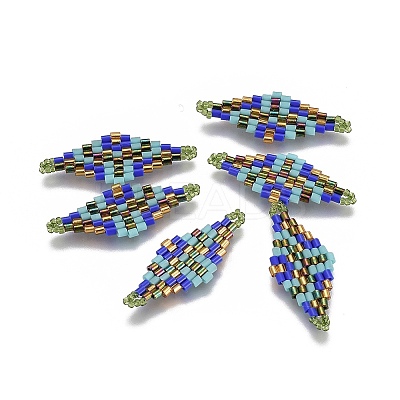 MIYUKI & TOHO Handmade Japanese Seed Beads Links SEED-E004-I04-1
