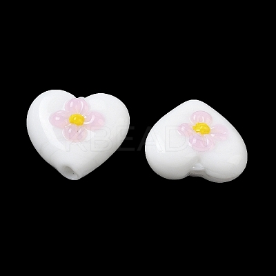 Handmade Lampwork Enamel Beads LAMP-Z020-03A-1
