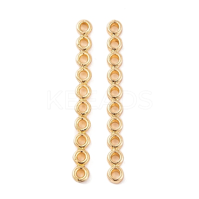 Brass Multi-Strand Links KK-S376-02G-1