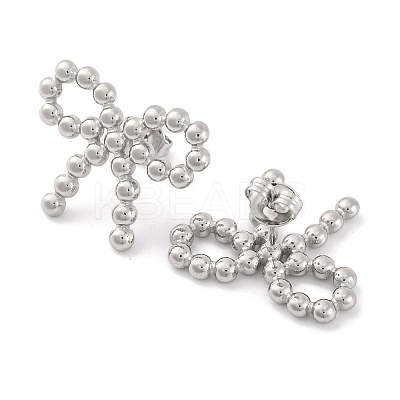 Non-Tarnish 304 Stainless Steel Stud Earrings for Women EJEW-N054-20P-1