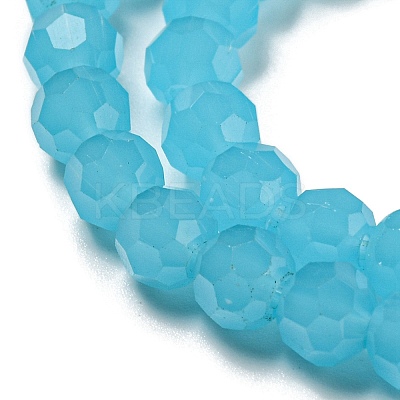 Imitation Jade Glass Beads Stands EGLA-A035-J6mm-D04-1