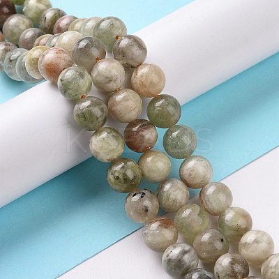 Natural Arusha Sunstone Beads Strands G-P488-04C-1