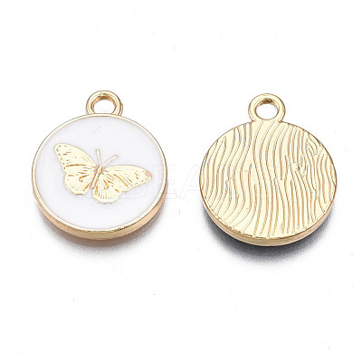 Alloy Enamel Pendants PALLOY-N170-002E-NR-1