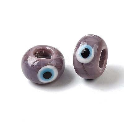 Handmade Evil Eye Lampwork Beads LAMP-A153-08-08-1