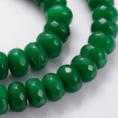 Natural White Jade Gemstone Beads JBS044-1
