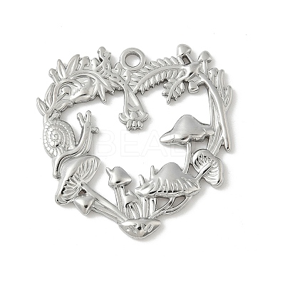 304 Stainless Steel Pendants STAS-S186-10P-1